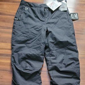 WOMENS Ski Snowboard Pants STRYKE SPYDER Soft Shell Size 8 / 10 Large NWT